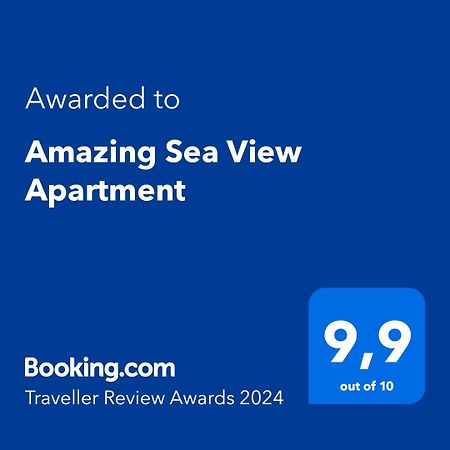 חאניה Amazing Sea View Apartment (Adults Only) מראה חיצוני תמונה