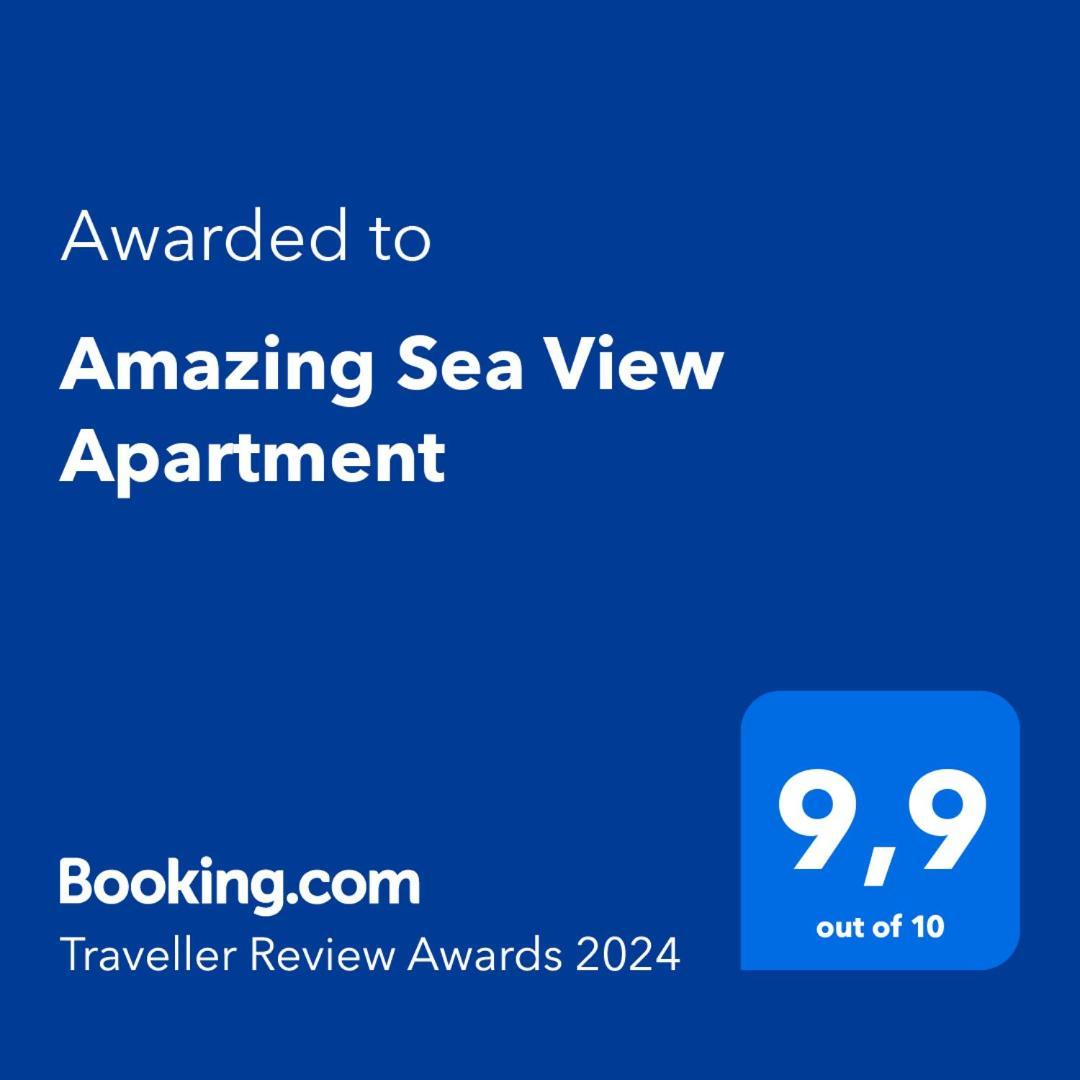 חאניה Amazing Sea View Apartment (Adults Only) מראה חיצוני תמונה